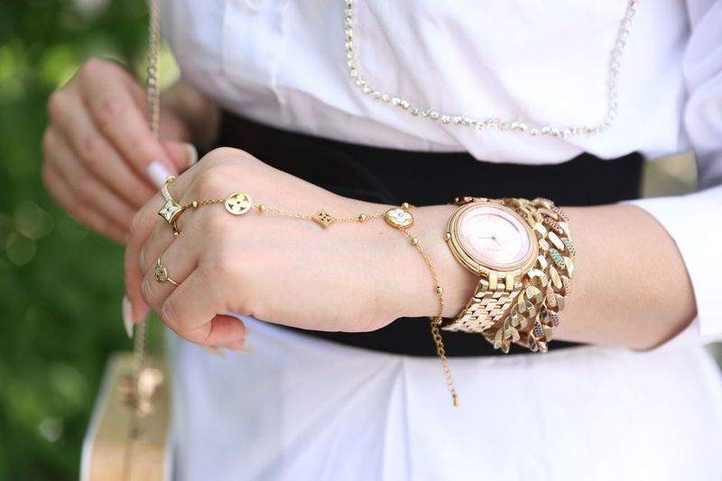 Bracelet Multi-Rangs Doré